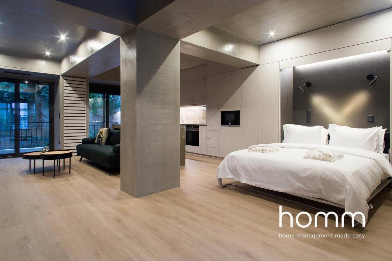 Unique Urban Homm Studio In Piraeus, Alkiviadou Apartment Екстериор снимка