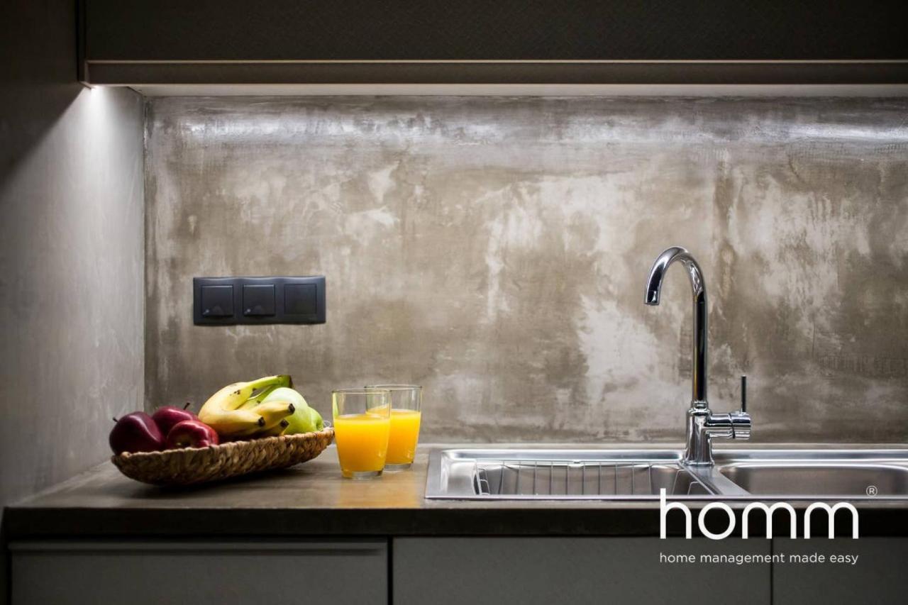 Unique Urban Homm Studio In Piraeus, Alkiviadou Apartment Екстериор снимка