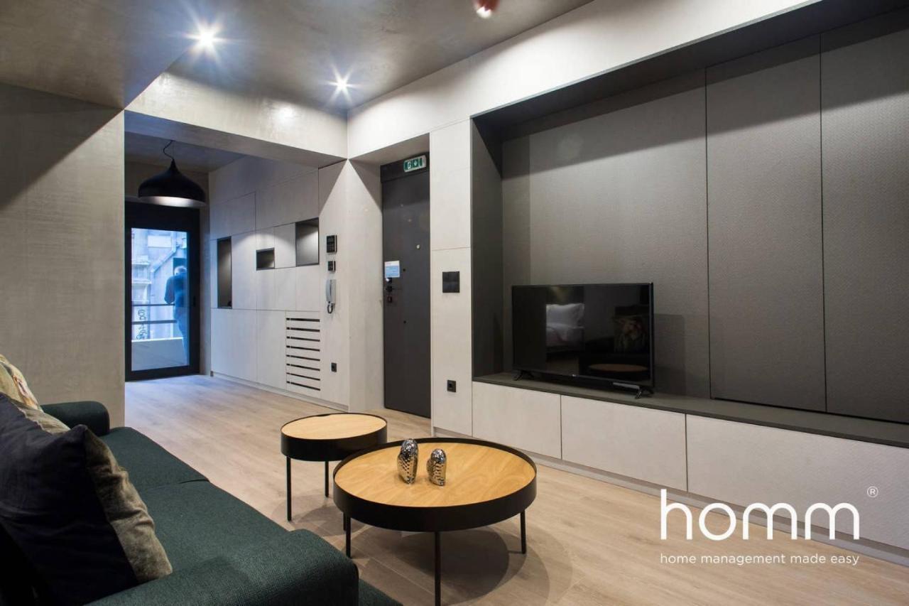 Unique Urban Homm Studio In Piraeus, Alkiviadou Apartment Екстериор снимка